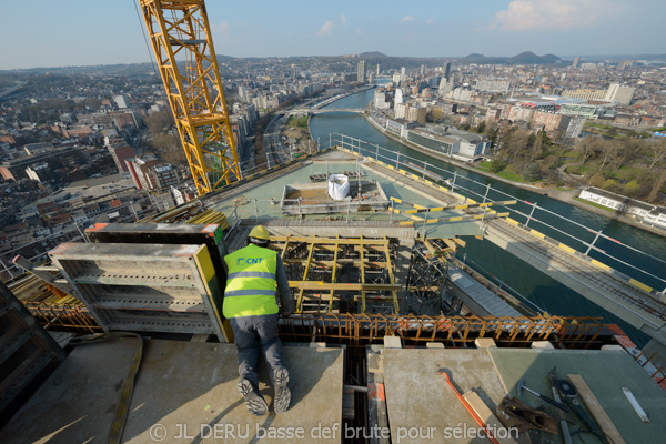 tour des finances à Liège